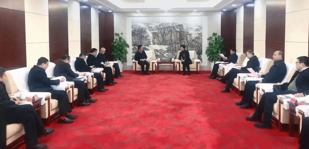 山西建投集團(tuán)與陽泉市舉行工作會談