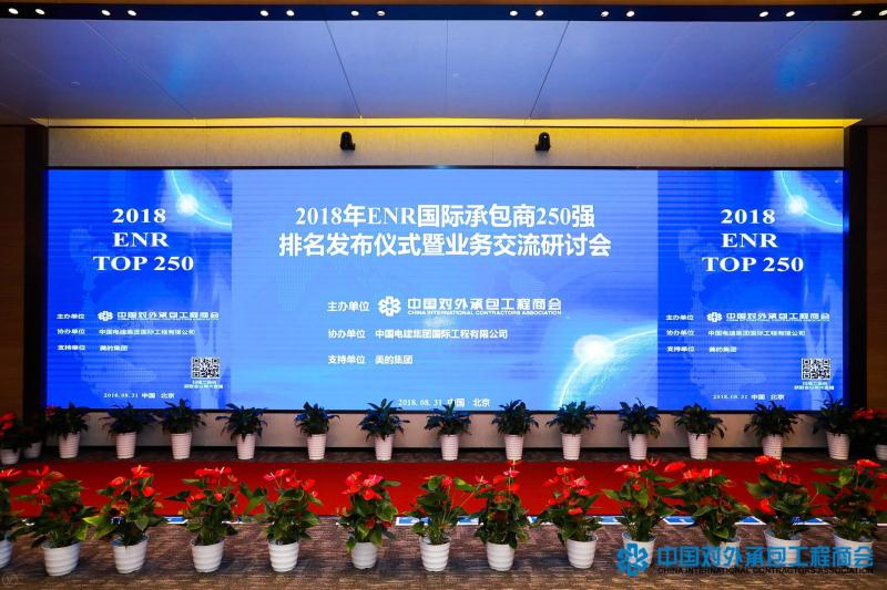 山西建投入選ENR全球最大國際承包商250強