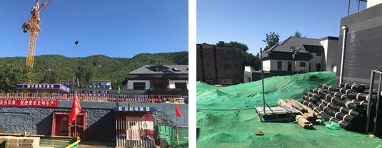 中央軍委后勤保障部部長宋普選上將視察山西建投一建集團承建的北京軍區(qū)1105工程