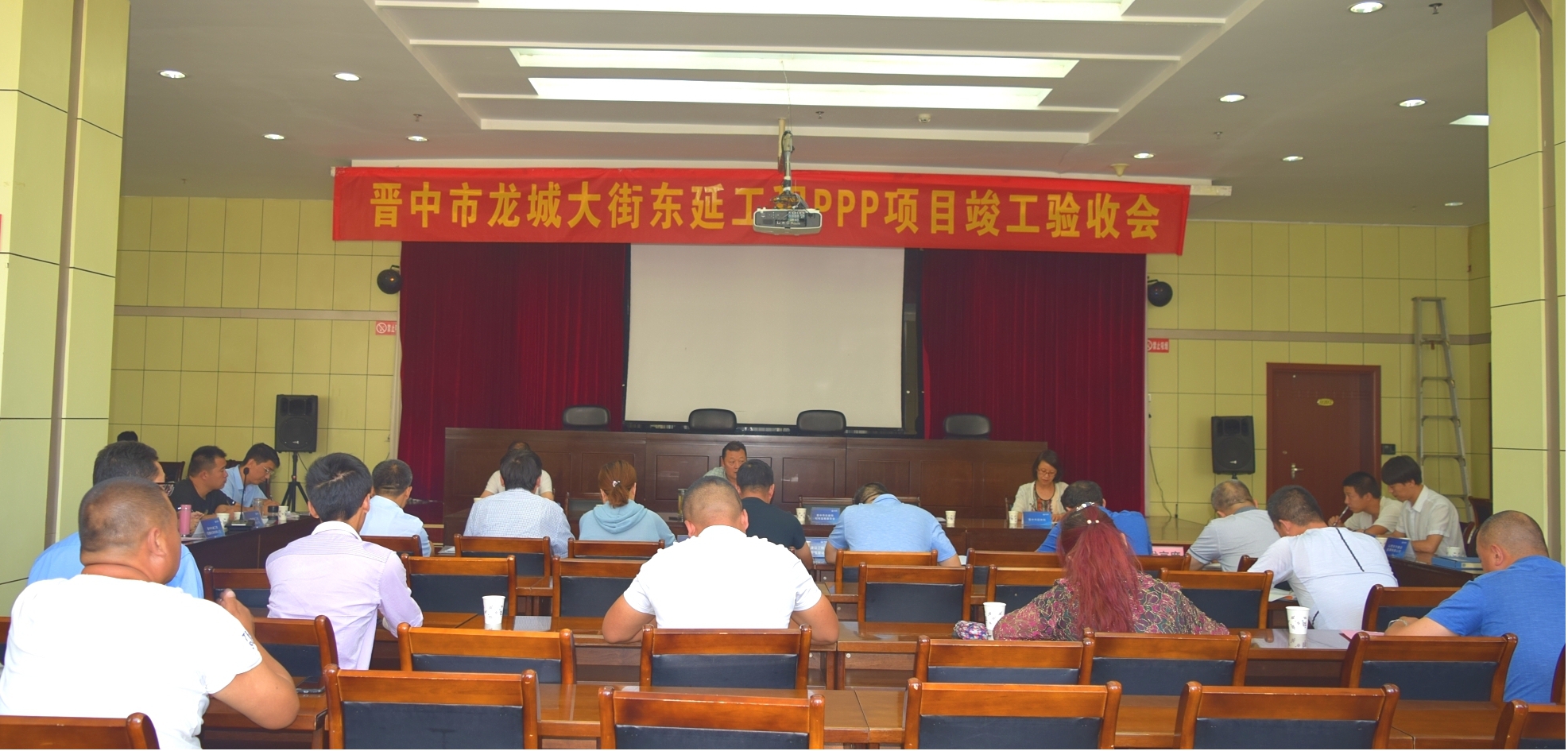 山西建投承建的晉中市龍城大街東延工程ppp項目順利通過竣工初驗