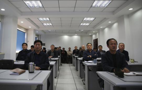 建投集團組織收看省委宣講團--黨的十九大精神宣講報告會