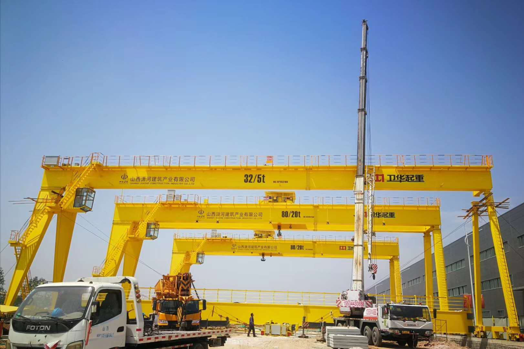 山西省內(nèi)最大的鋼結(jié)構(gòu)橋梁拼裝生產(chǎn)基地落戶(hù)山西建筑產(chǎn)業(yè)現(xiàn)代化（瀟河）園區(qū)